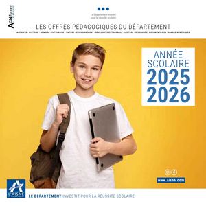 Les offres pédagogiques du Département 2025-2026