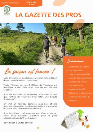 Newsletter éTé 2025