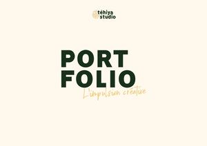 Portfolio Tehiya Studio 2025
