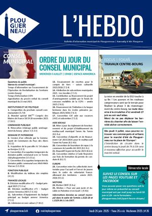 Bim 26 2025 Mairie De Plouguerneau