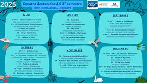 Calendario 2025 2º Semestre