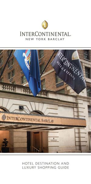 Intercontinental New York Barclay, An Icg Hotel