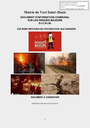 Document d'information communal sur les risques majeurs