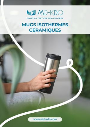 Mugs isothermes céramiques