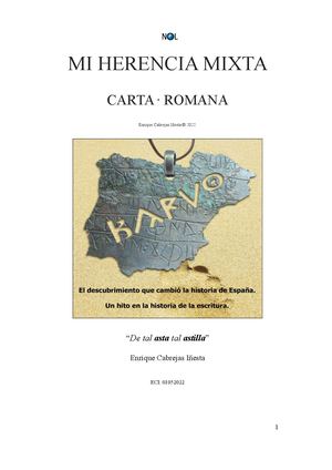 Mi Herencia Mixta - Carta · Romana