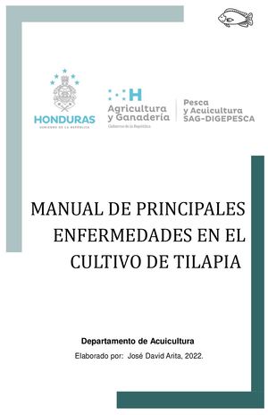 Manual Enfermedades Cultivo Tilapia