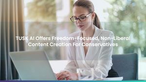 TUSK AI Offers Freedom-Focused, Non-Liberal Content Creation For Conservatives