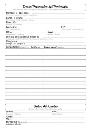 Agenda Del Profesor Sumipal Portugues 25 26