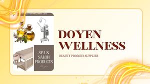 Gold Modern Light Portfolio Design Presentation