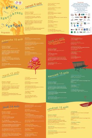 Programme Bazar 2025