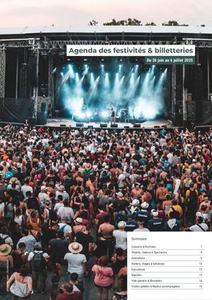 Agenda du 26 Juin au 6 Juillet 2025