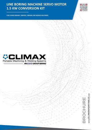 ENG Climax 1.5 kW Servo Motor Conversion Kit Manual Jun25
