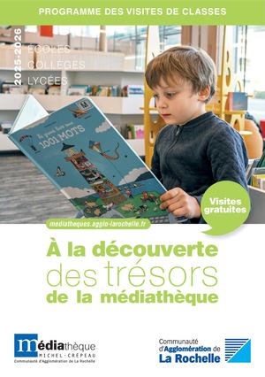 Médiathèque Michel Crépeau Visites 2025 2026