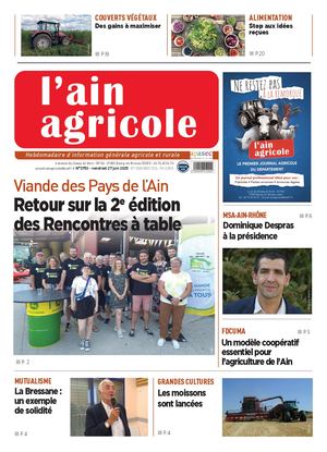 Ain Agricole vendredi 27 juin 2025