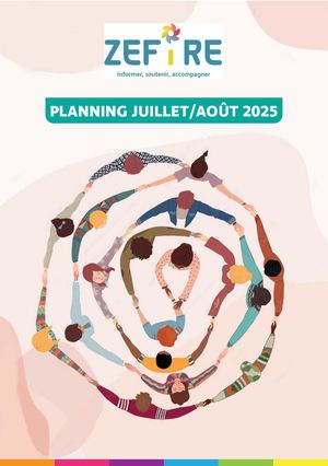 ZEFIRE SUD - Planning Des Permanences Juillet-Aout 2025