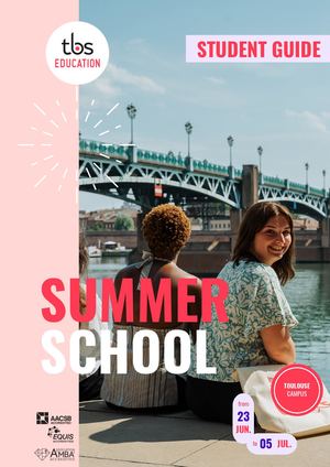 Summer School Student Guide 2025