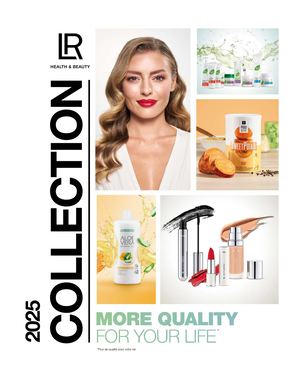 Catalogue Collection LR 2025 Santé Beauté LR Health and Beauty avec Aloe Vera Santé.net