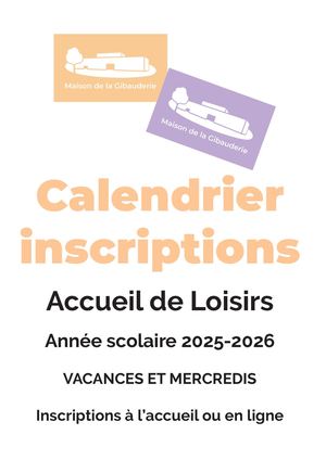 Calendier Format Livret