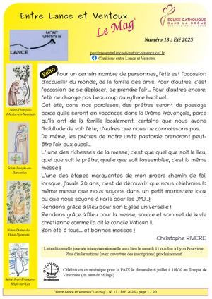 Le Mag N°13 été 2025