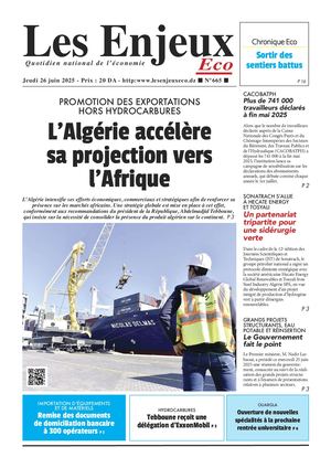 LES ENJEUX ECO N°665