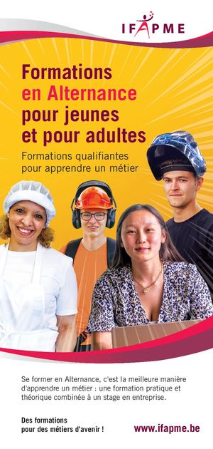 Brochure - Formations en Alternance pour jeunes et pour adultes