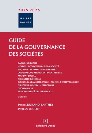 Guide De La Gouvernance Des Societes_Extraits