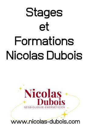 Planning Nicolas dubois été 2025