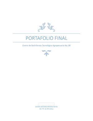 Portafolio Final Johan