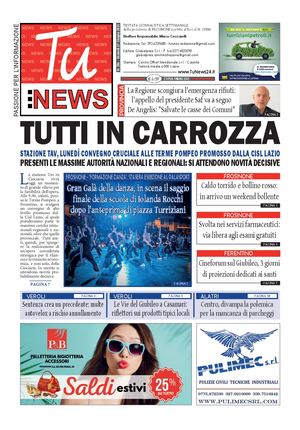 Tu News n. 386 del 27/06/2025