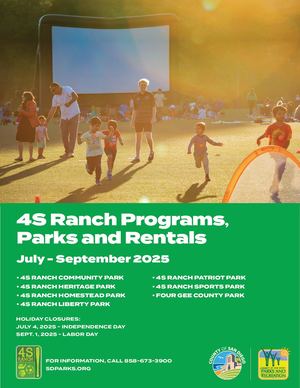 July - September 2025: 4S Ranch Parks, Programs and Rentals