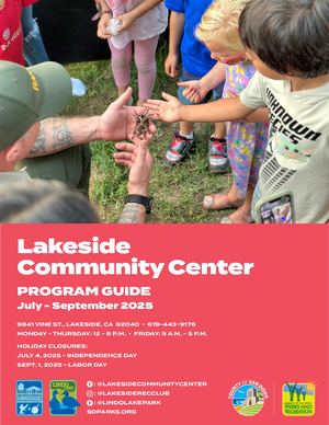 July - September 2025: Lakeside Community Center Program Guide