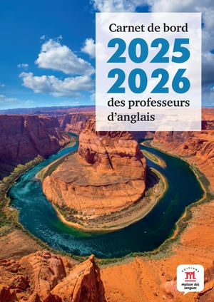 Carnet de bord 2025-2026 des professeurs d'anglais - Extrait