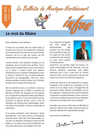 Journal Communal de Mentque Nortbécourt