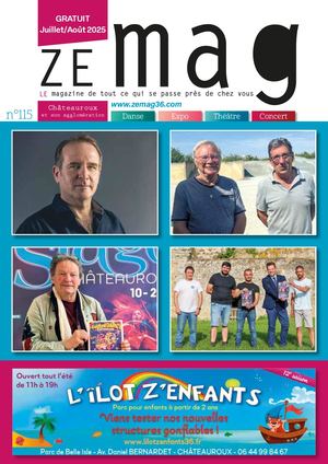 ZEmag36 n°115 juillet et Août 2025