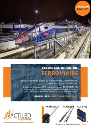 Éclairage LED : Industrie Ferroviaire