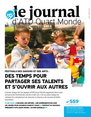 Le Journal d'ATD Quart Monde de juillet-août 2025