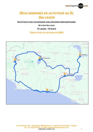 Autotour - Deux Semaines Au El Salvador