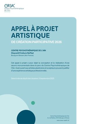 Appel à Projet Artistique 2026