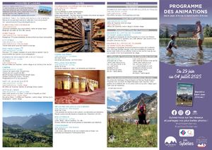 Programme d'animations du 29 juin au 04 juillet 2025