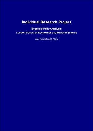 Taxation and Political Participation in Fragile States: Lessons from a Randomised Experiment in the Democratic Republic of Congo By Prisca Mireille Atrou