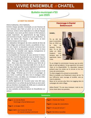 Bulletin Juin 2025 Définitif