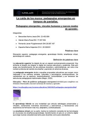 Pedagogia Emergente