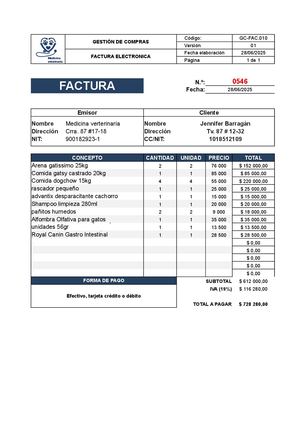 Plantillas Facturas Excel Gratis