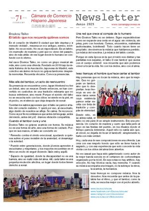 Newsletter Cámara de Comercio Hispano Japonesa _Junio 2025