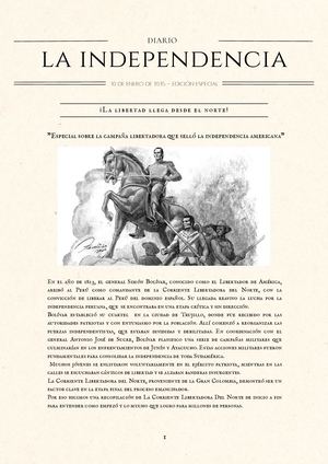 Periodico de la Corriente Libertadora del Norte