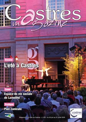 Castres Magazine n°452 – du 30 juin au 21 juillet 2025