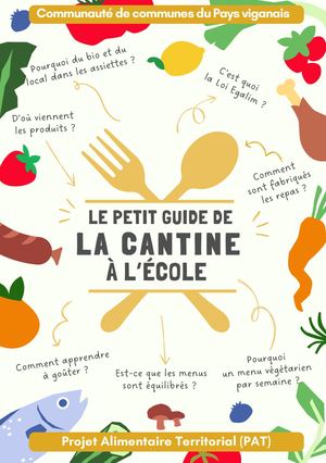 Le Petit Guide De La Cantine à L’école du Pyas viganais
