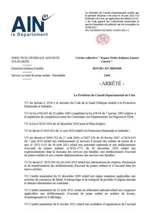 Crèche Collective Espace Petite Enfance Lazare Carnot Bourg En Bresse