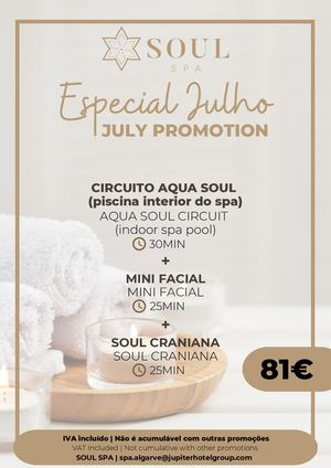 Promoção do mês do Soul Spa | Jupiter Algarve Hotel
