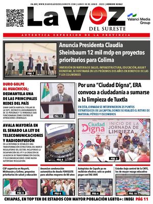 La Voz del Sureste 30 06 25